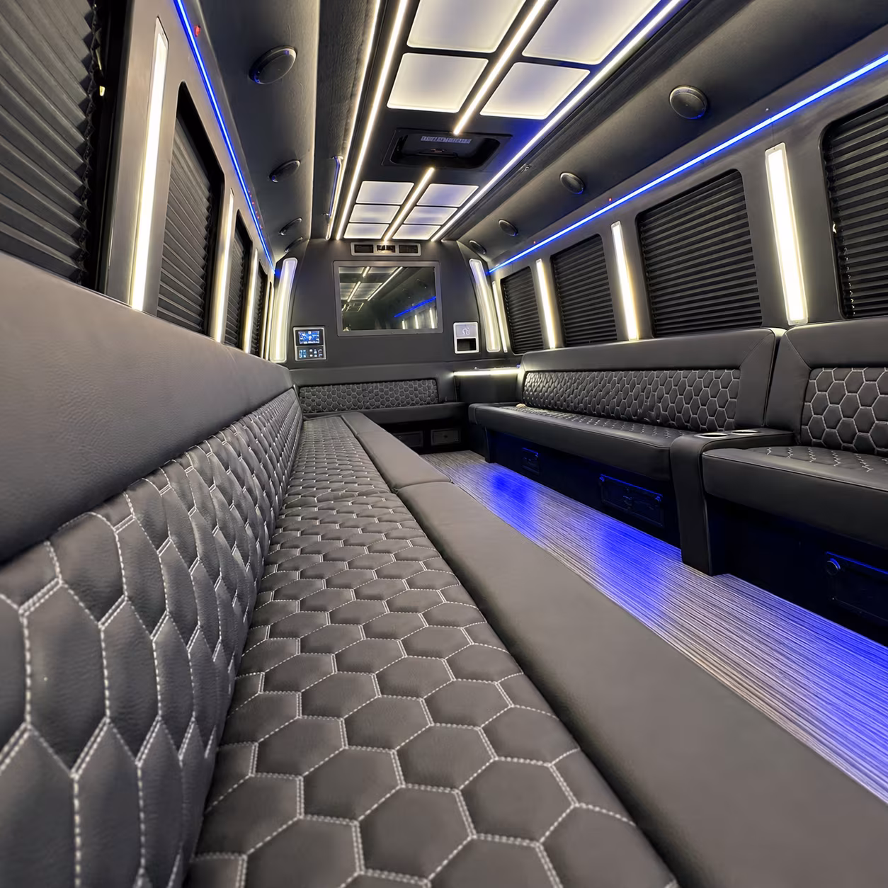party buses for reading wedding parties and bridal groups
