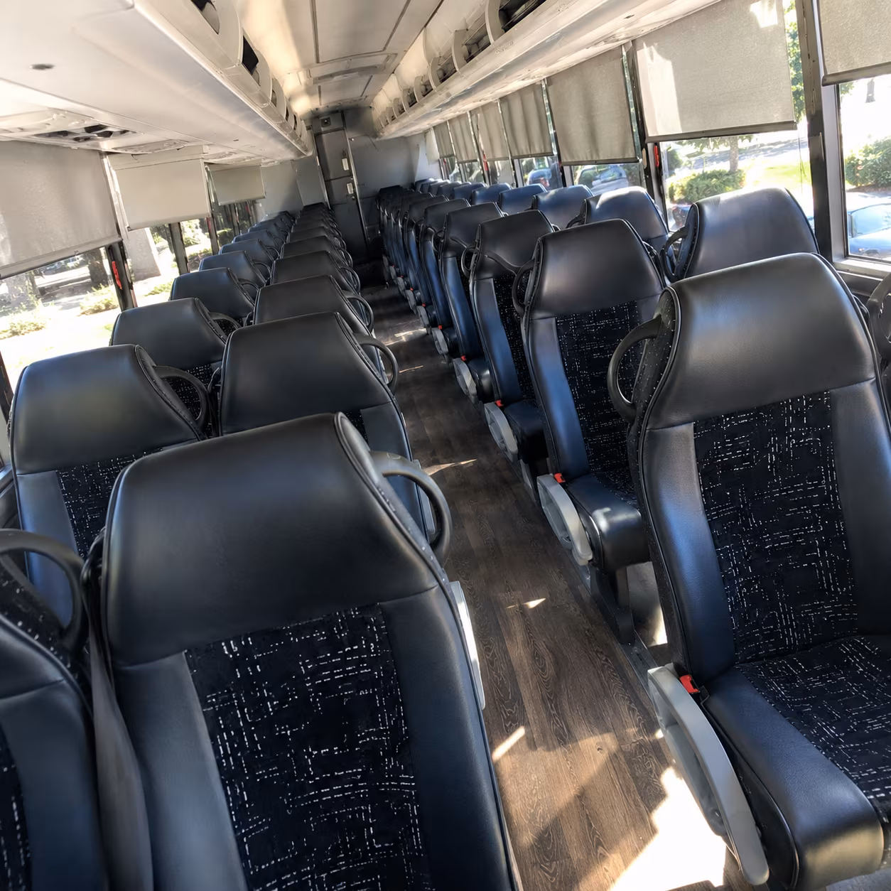 reading concert charter bus rental
