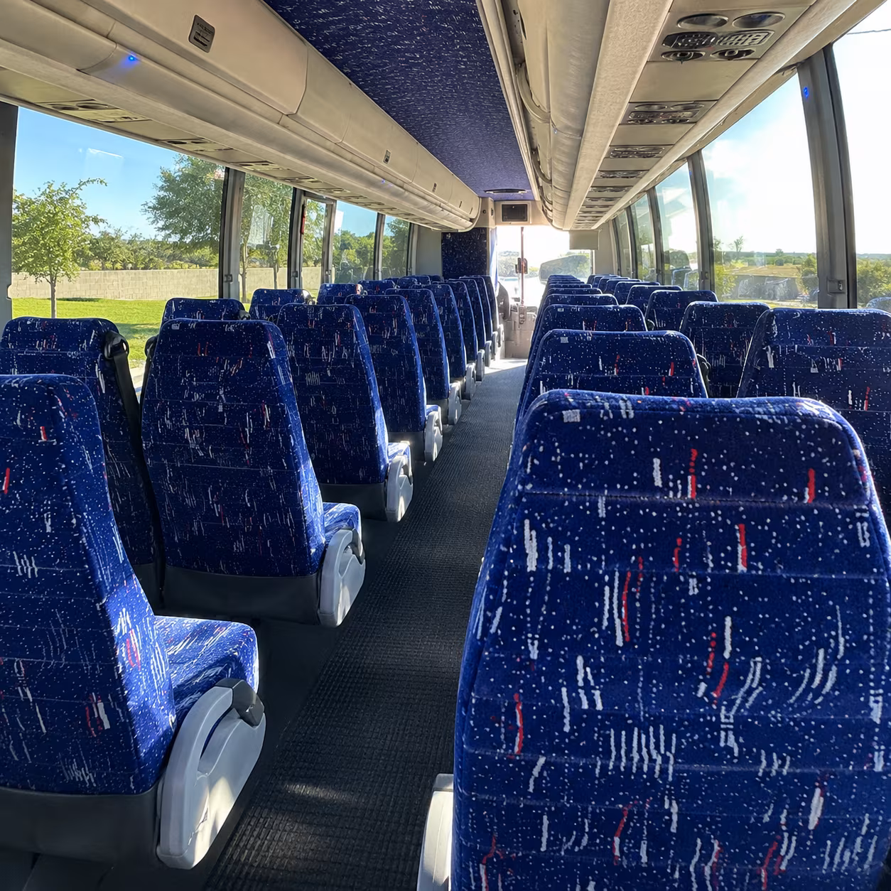 reading government military charter bus rental