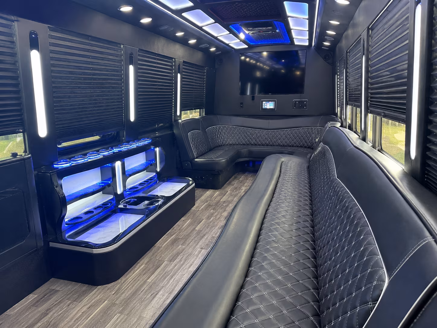 reading new years eve party bus rental