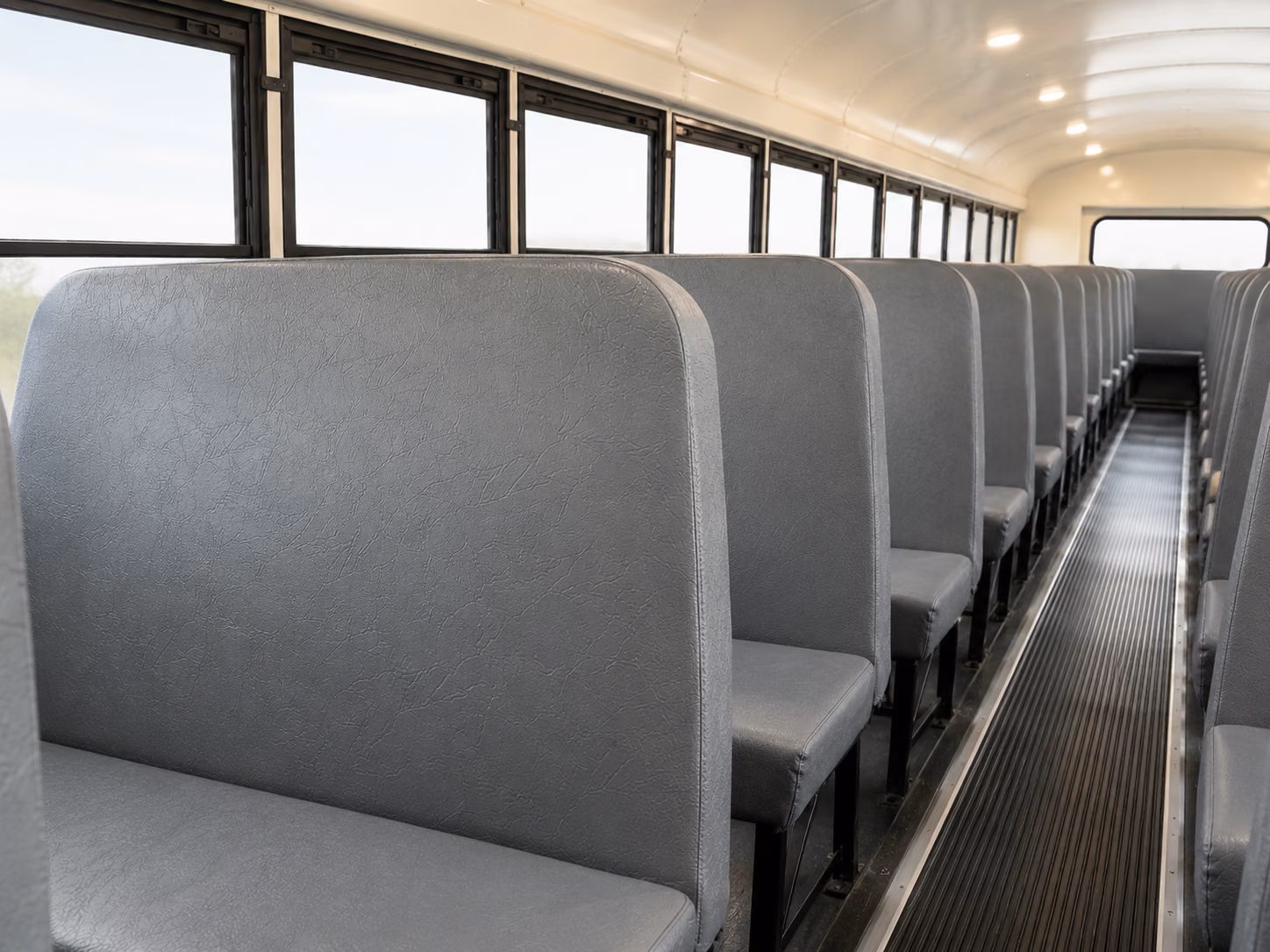 reading school bus inside