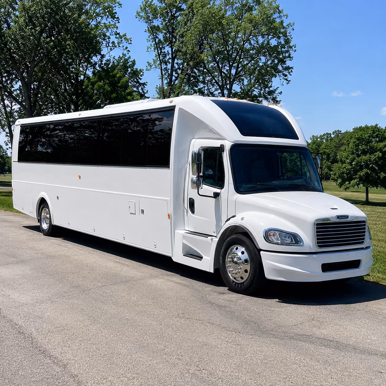 reading sporting event party bus rental