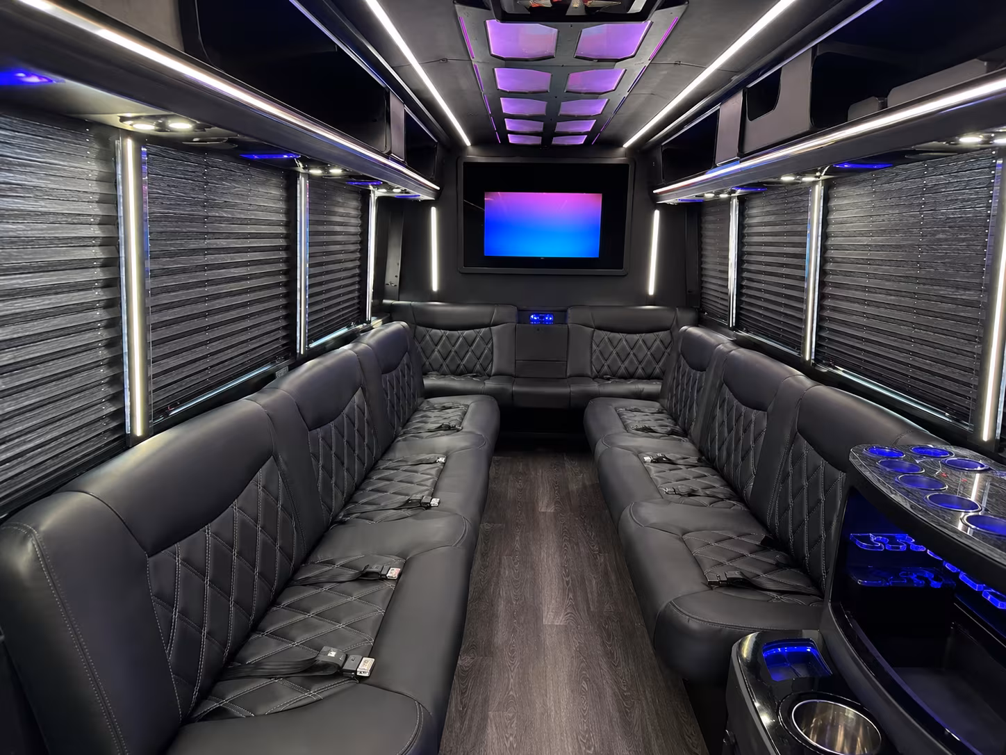 reading wine tour party bus rental