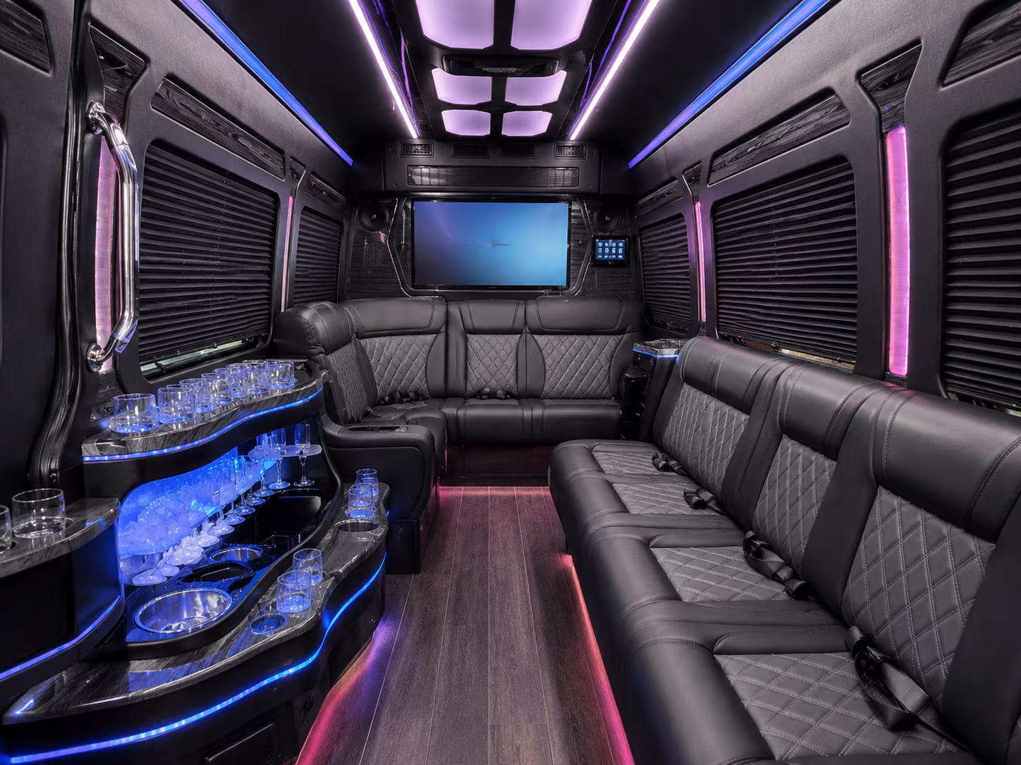 sprinter vans and small group wine tour buses in and around reading